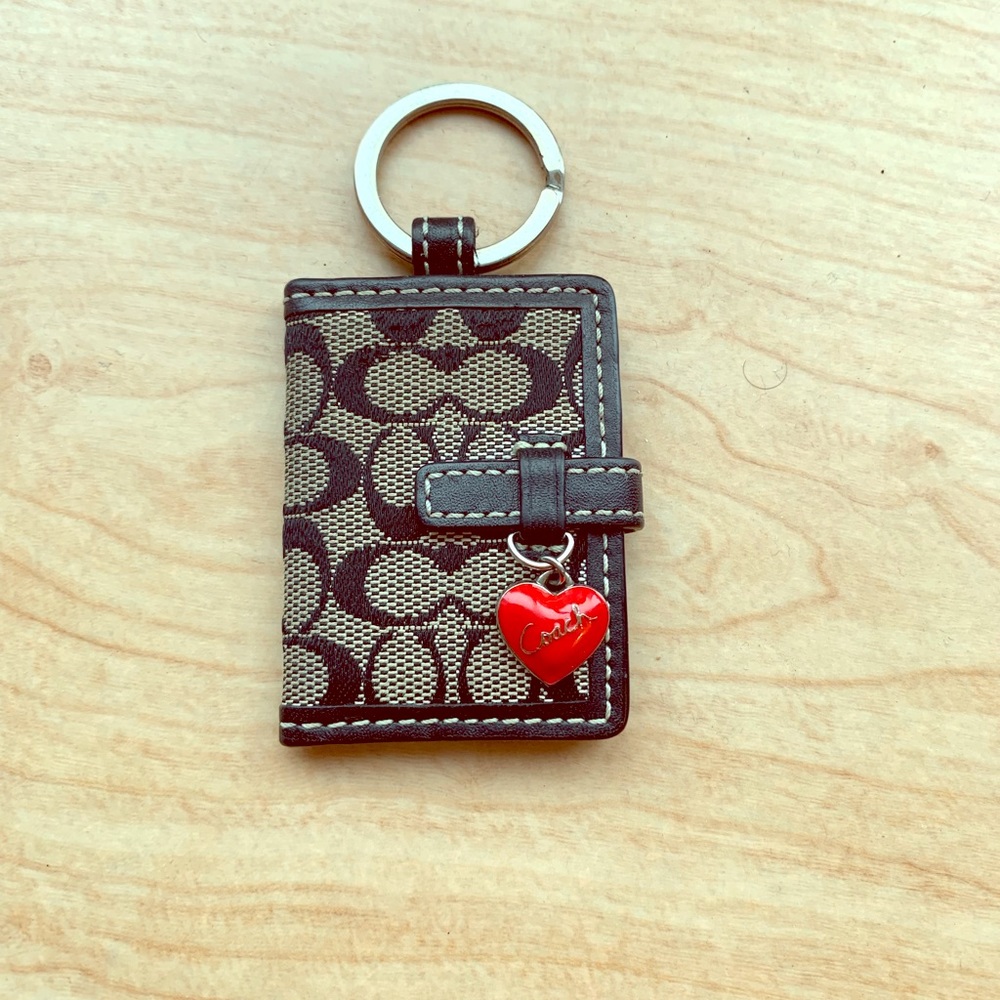 Genuine Coach Photo Diary Keychain